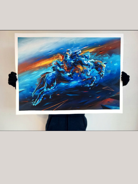 Fine art print of the original Baya creation
